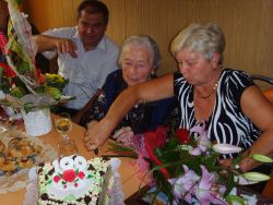 Oslava 100-tého výročia p. Blaškovej